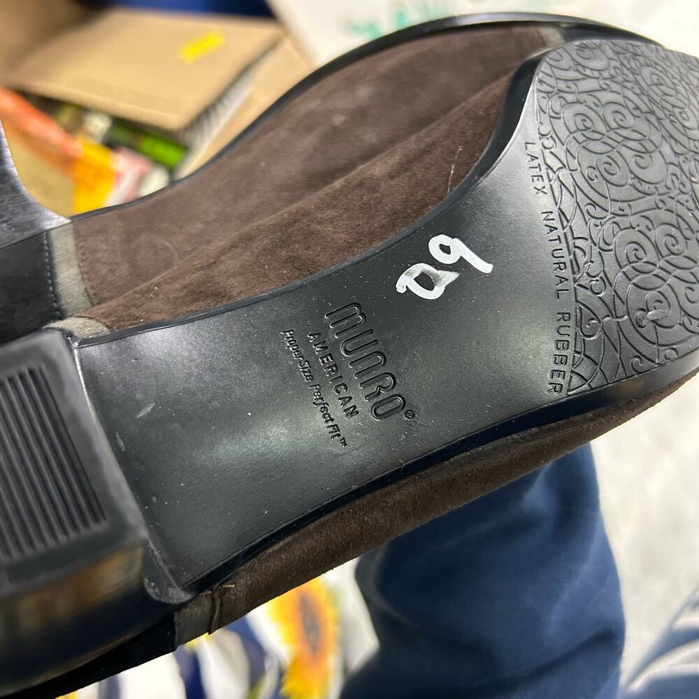 Y2k Suede Colorblock Mod Block Heels - image 3